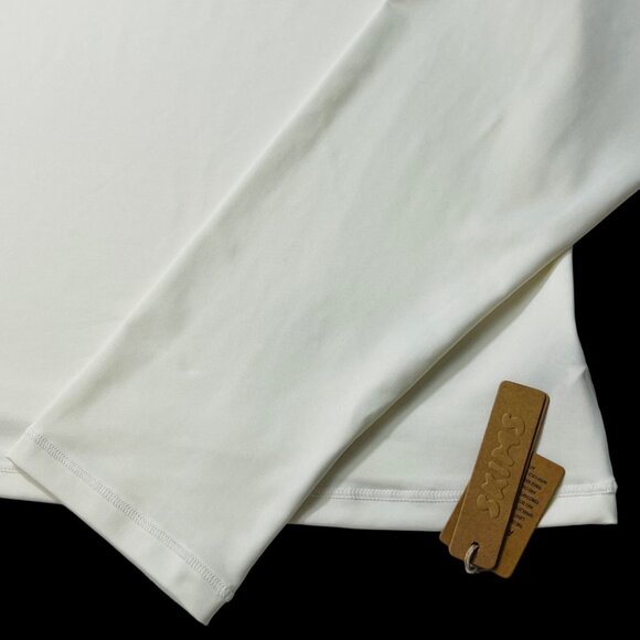 SKIMS Swim Long Sleeve Shirt Rash Guard Marble 3X - Picture 6 of 10